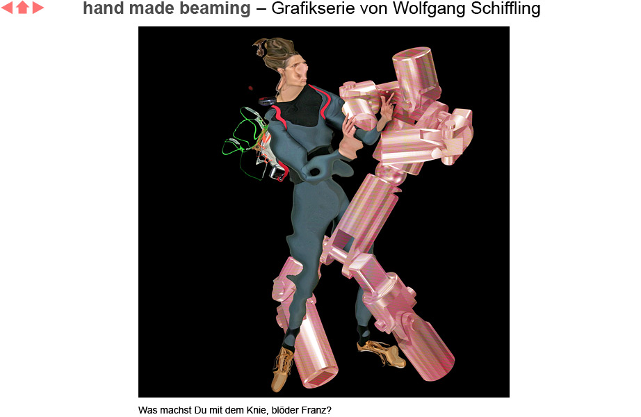 hand made beaming – Grafiken von Wolfgang Schiffling